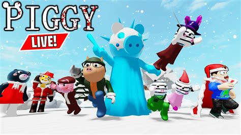 New Roblox Piggy Winter Event And Christmas Challenges Live New Map