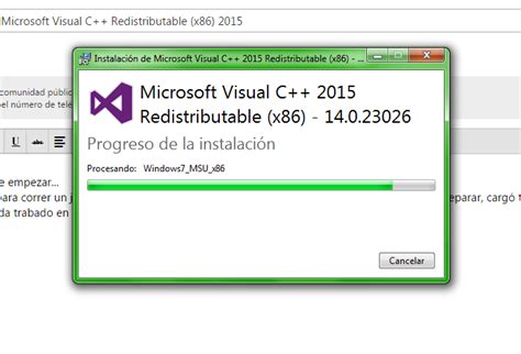 Windows 7 Instalación de Microsoft Visual C Microsoft Community