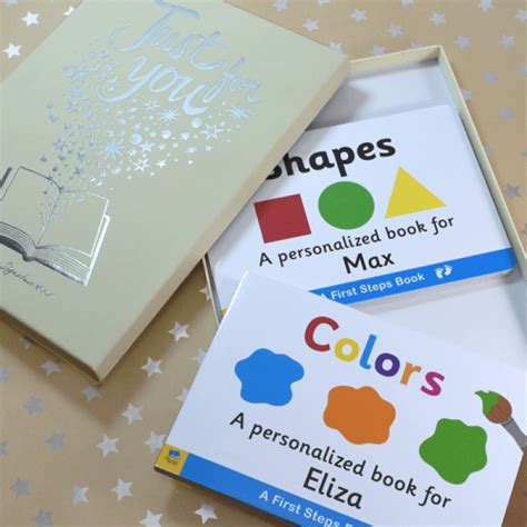 Shapes & Colors Personalized Board Books for Toddlers