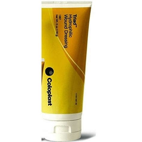 Coloplast Triad Hydrophilic Wound Dressing Paste Skin Care 2 5 Oz 1 Count