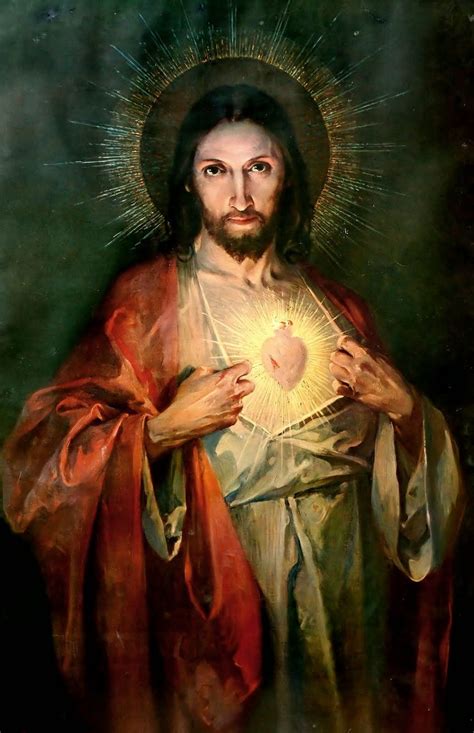 Sacred Heart Adolf Hyla Jesus Christ Images Jesus Art Heart Of Jesus