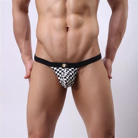Lingerie Sexy Homme Boxer Carreaux Taille Basse U Convexe Confort Boxer Noir Cdiscount Pr T