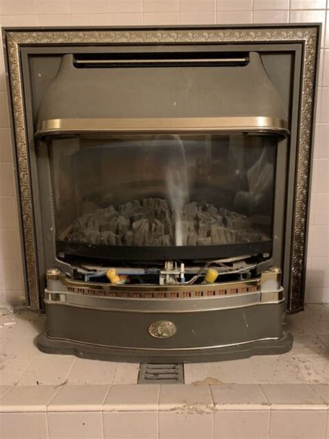 Gas Fire Baxi Bermuda Rg3 With Boiler For Sale Online Ebay