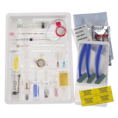 B. Braun Combined Spinal Epidural Tray Kits (10/Case)