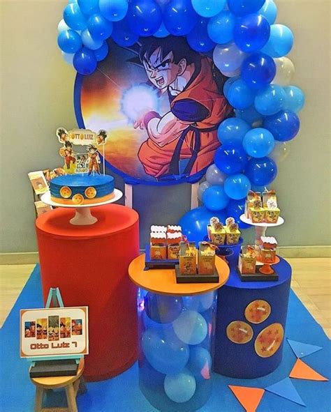 Álbumes 101 Foto Adornos Decoracion De Dragon Ball Z Para Cumpleaños