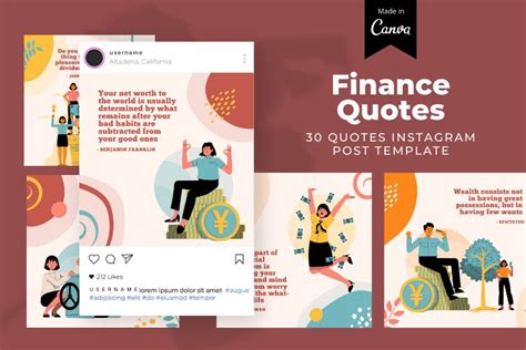 finance customizable canva template