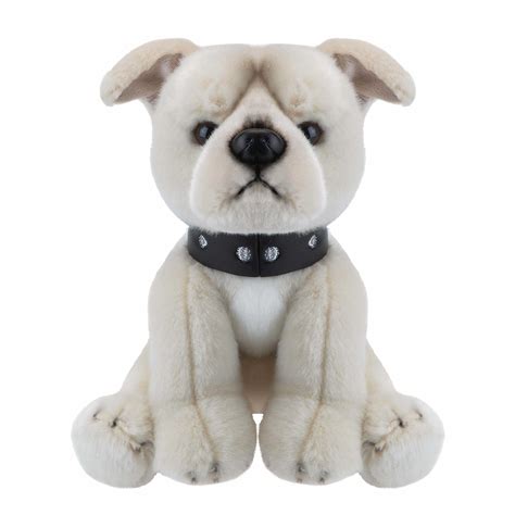 Pms Natural World Premium Beige Staffy Teddy Bear Staffordshire Bull