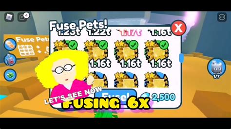 Amazingg Fusing All GOLDEN HYDRA AXOLOTL Pet Simulator X