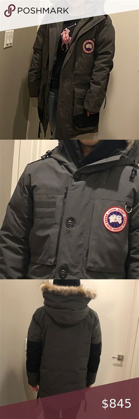 Canada Goose Multi Pocket Parka W Fur Hood Casual Jacket Hoodie Jacket Canada Goose Mens