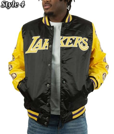 Starter 17 Patches Los Angeles Lakers Champs Jacket Jackets Creator