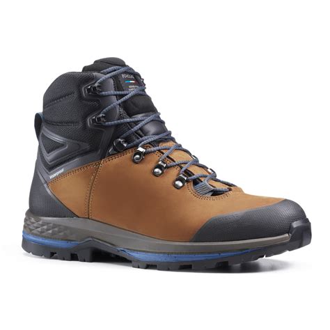 Men's Waterproof Leather Trekking Boots TREKKING 100 Forclaz - Decathlon