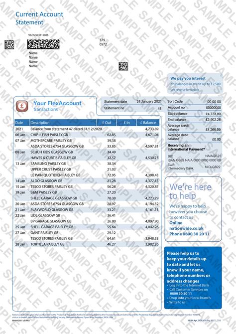 Revolut Bank Statement Example Co Op Bank Statement Sleek Body