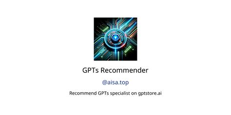 Gpts Recommender Gpts Author Description Features And Functions