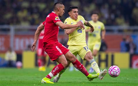 Así lo vimos América vs Toluca jugador por jugador Mediotiempo