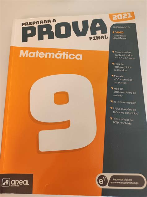 Livro De Preparação Para Exame De Matemática 9º Ano Mafamude E Vilar Do