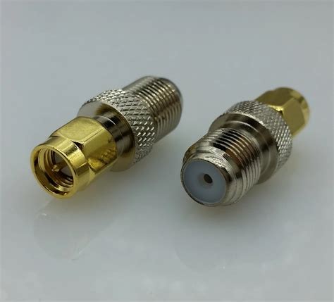 F Type Female Jack To Sma Male Plug Straight Rf Coax Adapter F