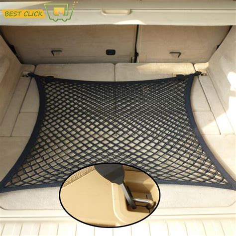 Kofferbak Floor Bagagenet Mesh Organizer Elastisch Grandado