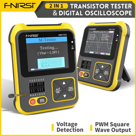 Fnirsi Dso Tc2 Handheld Digital Oscilloscope Transistor Tester 2 In 1