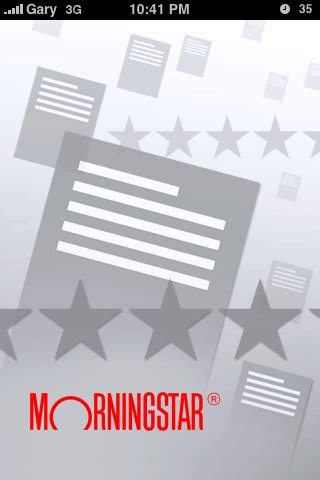 Morningstar iPhone App Review: Investment Advice On the Go • iPhone in ...