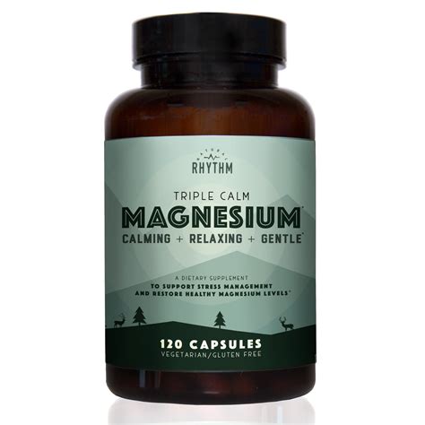 triple calm magnesium mg  magnesium taurate glycinate  mal