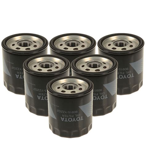 Genuine OEM Set Of 6 Engine Oil Filters For Lexus Toyota 90915YZZG2 EBay