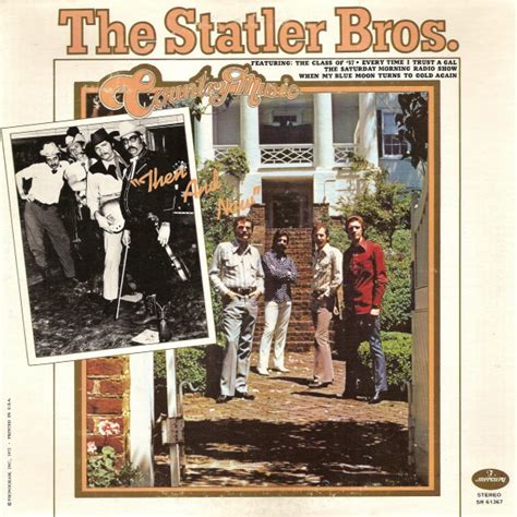 The Statler Brothers Country Music Then And Now 1972 Vinyl Discogs