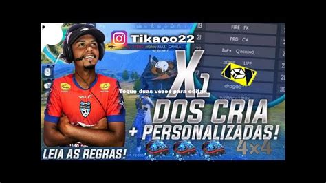 Nova Atualiza O Free Fire Ao Vivo X Dos Cria Salas Premiadas V