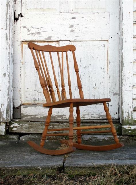 Early American Antique Rocking Chairs Antique Wooden Rocking Chair