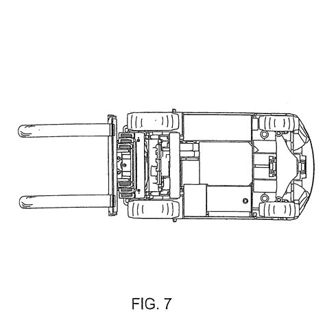 Patent USD557474 - Forklift truck - Google Patents