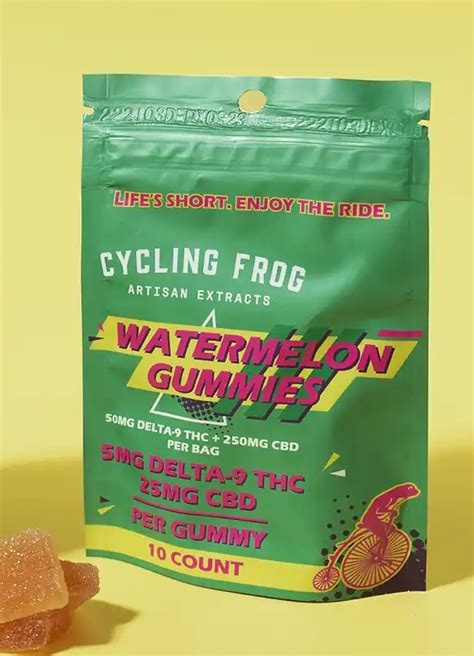 Cycling Frog Mg Cbd Mg Thc Gummies St Paul Cannabis Dispensary