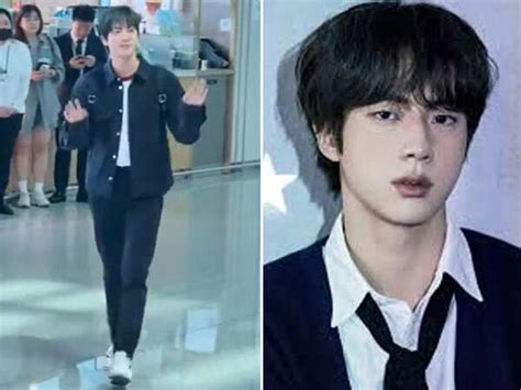 BTS Jin Attends Milan Fashion Week Reveals Being Nervous Filmfare