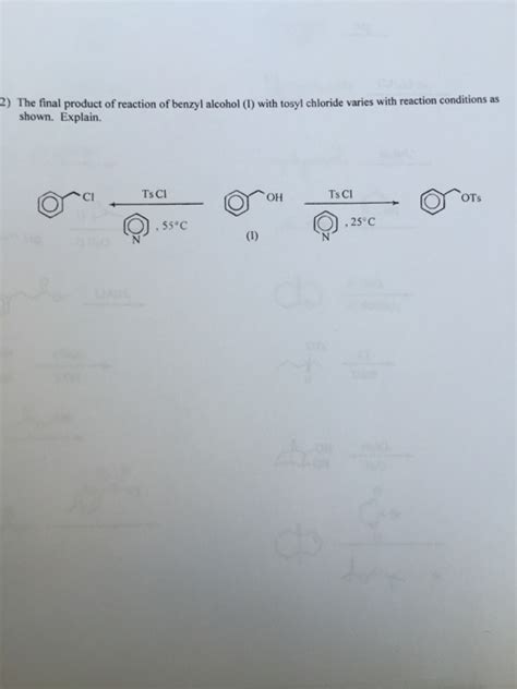 Solved The final product of reaction of benzyl alcohol (I) | Chegg.com