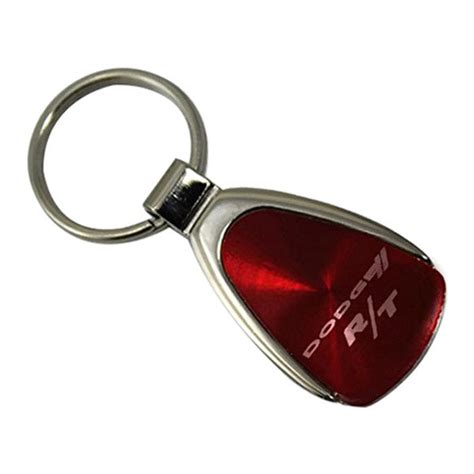 Autogold Kcred Drt Dodge R T Red Teardrop Key Chain