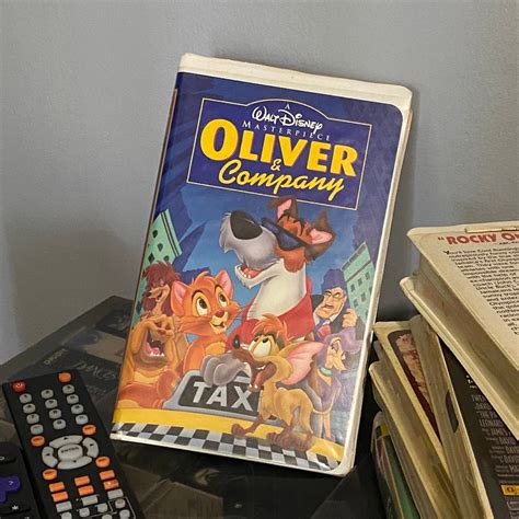 Oliver Company Vhs Walt Disney Masterpiece Etsy