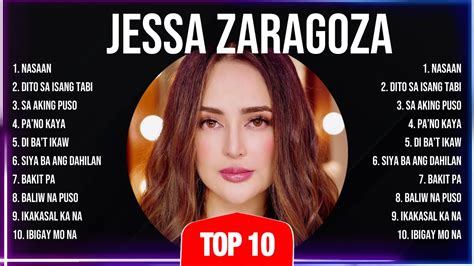 Best Songs Of Jessa Zaragoza Full Album 2024 Top 10 Songs Youtube