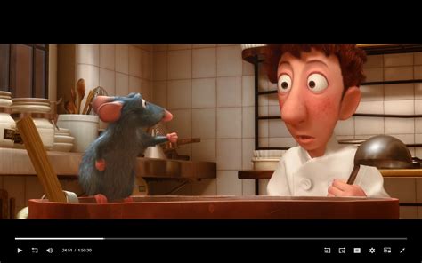 In Ratatouille 2007 Linguine Is Shocked When He Finds That Remy The