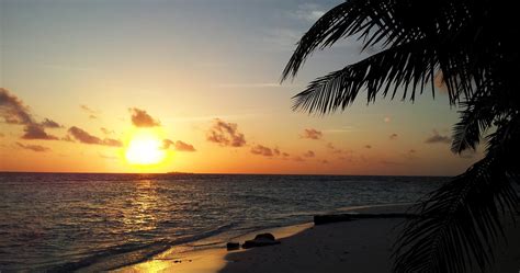 Maldives Hd Sunset Wallpapers Wallpaper Cave