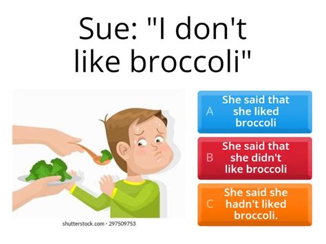 REPORTED SPEECH 0 - Quiz