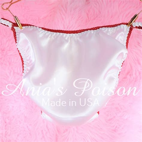 Vintage 80s Style SATIN Sissy Communist USSR FUn String Bikini Panties Sz 5 9 EBay