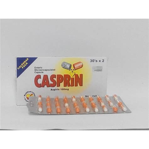 Buy Bigcaremart Casprin Aspirin Mg X S Prevent Stroke Online