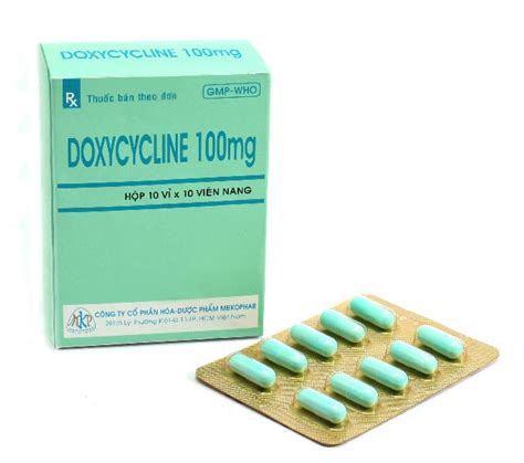 Note When Using Doxycycline Mg For Acne Treatment Vinmec