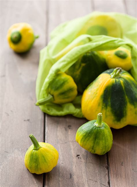 Baked Pattypan Squash Parmesan With Garlic Breadcrumbs Love And Olive Oil