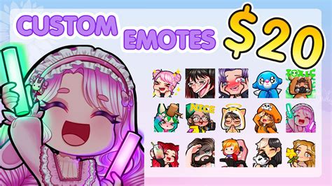 Twitch Streaming Setup Discord Emotes Anime Love Art Tutorials Art