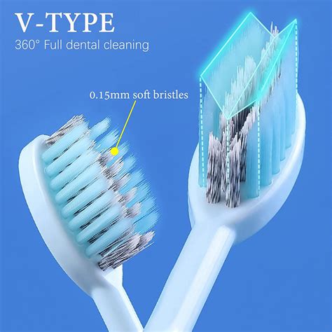 Weerihhol Portable Travel Toothbrush With Travel Case And Extra Soft