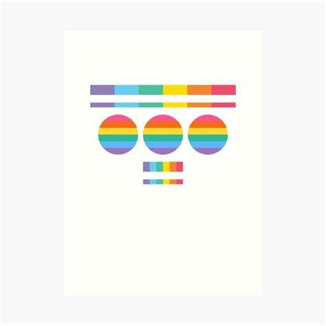 Subtle Multiple Gay Pride Flags Pack Art Print For Sale By
