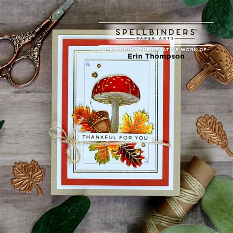 Spellbinders Paper Arts Glimmer Hot Foil Kit Of The Month October Everyday Expressions