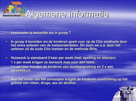 Ppt Informatie Avond Groep 8 Powerpoint Presentation Free Download
