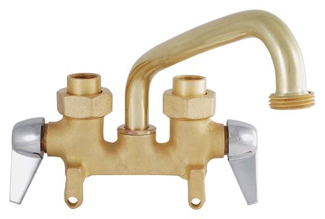 Ldr 013 5300rb Laundry Faucet Double Handle Brass Wakaf Center