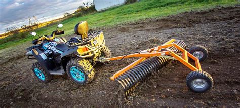 DIY Homemade Landscape Rake ATV Pull Behind Atelier Yuwa Ciao Jp