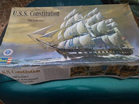 Revell Uss Constitution Scale Model Kit Large Kit